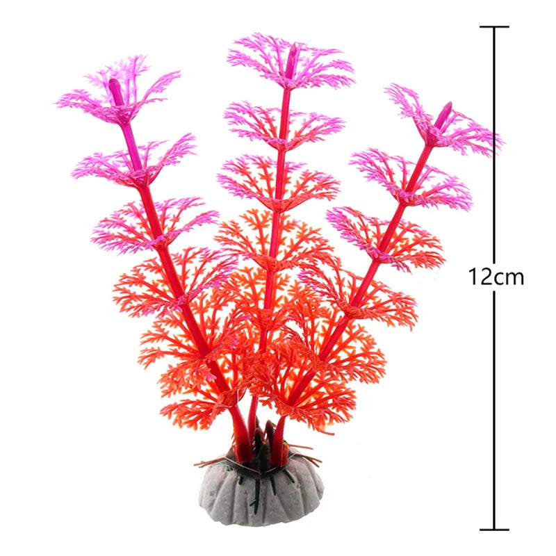 Underwater Plant Aquarium Fish Tank Aquatic artificial Shrub Decoration