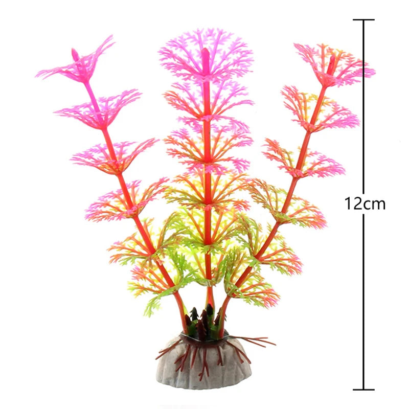 Underwater Plant Aquarium Fish Tank Aquatic artificial Shrub Decoration