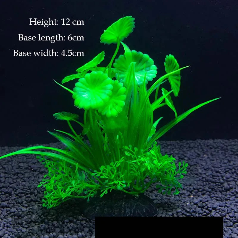 Underwater Plant Aquarium Fish Tank Aquatic artificial Shrub Decoration