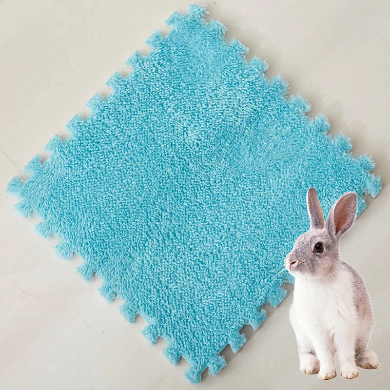 30*30cm 10Pcs Pet Warming Pad EVA Foam Rabbit Guinea Pig Hamster Soft Sleeping Mat Rabbit Sleeping Mat Blanket Bed