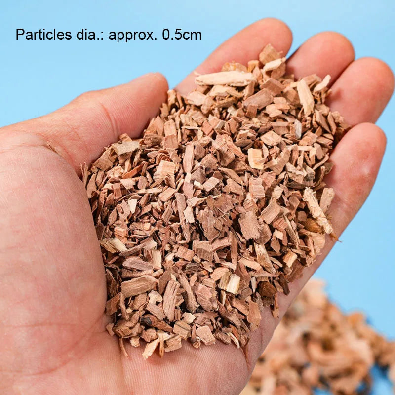 Reptile Substrate Apple Tree Wood Chips Natural Husk Bedding Moisturizing Deodorizing Materials for Tortoise Crawling Pets