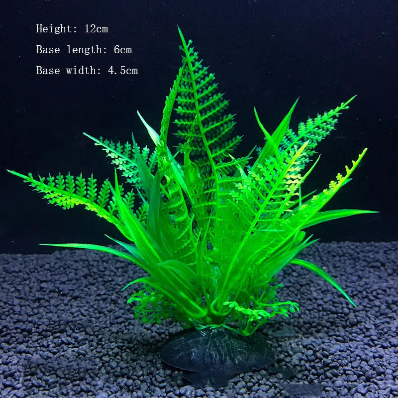 Underwater Plant Aquarium Fish Tank Aquatic artificial Shrub Decoration