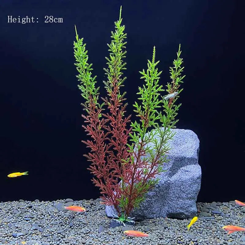 Underwater Plant Aquarium Fish Tank Aquatic artificial Shrub Decoration