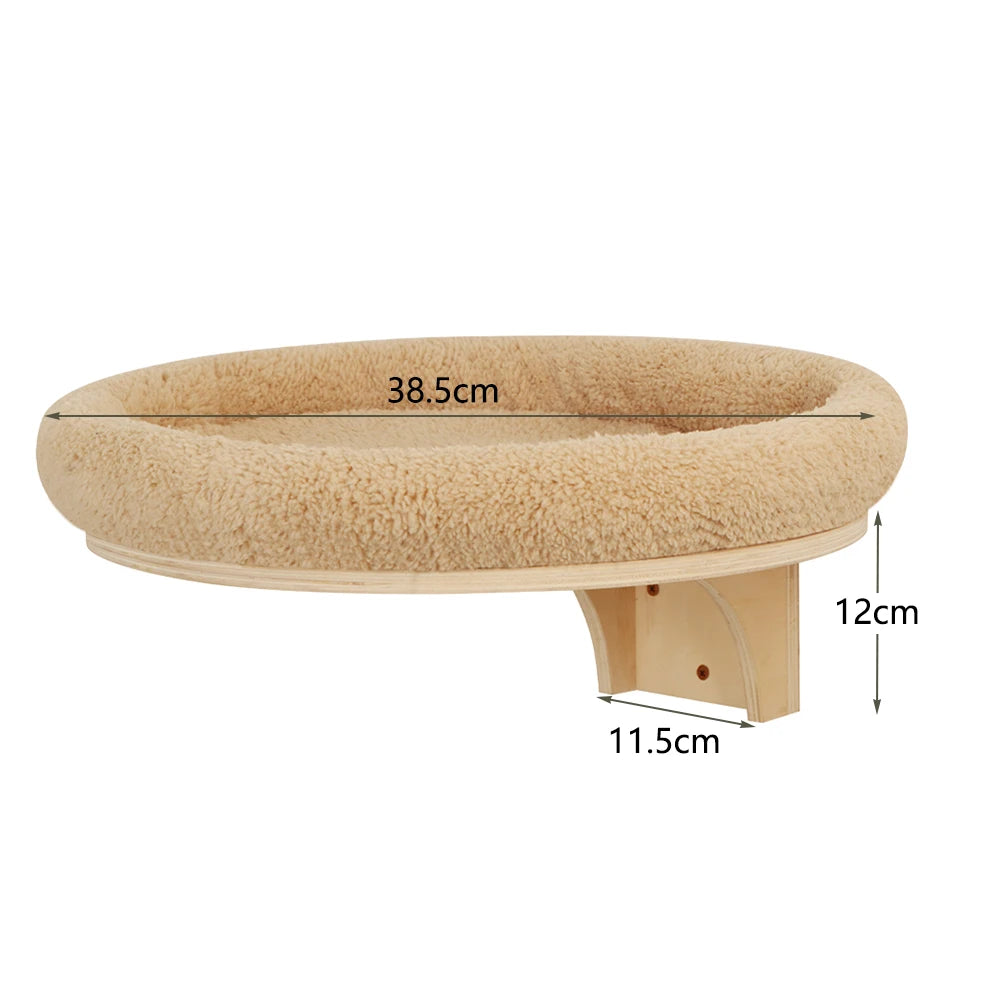 Wall Mounted Cat Climbing Shelf Steps Wall Furniture Stairway With Sisal Rope Scratching Post Tree for Cats Kitten Sleeping