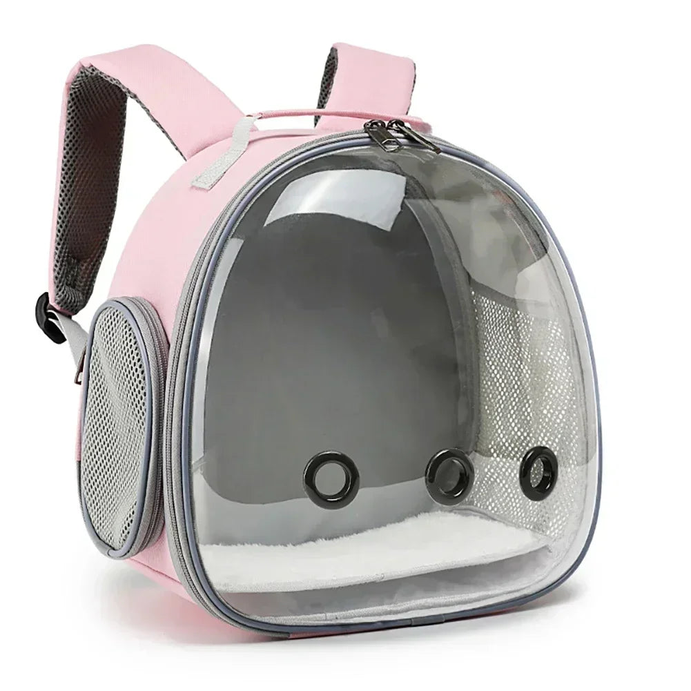 Portable Travel Pet Backpack For Rabbit Carrier Backpack Breathable Carrier Bag