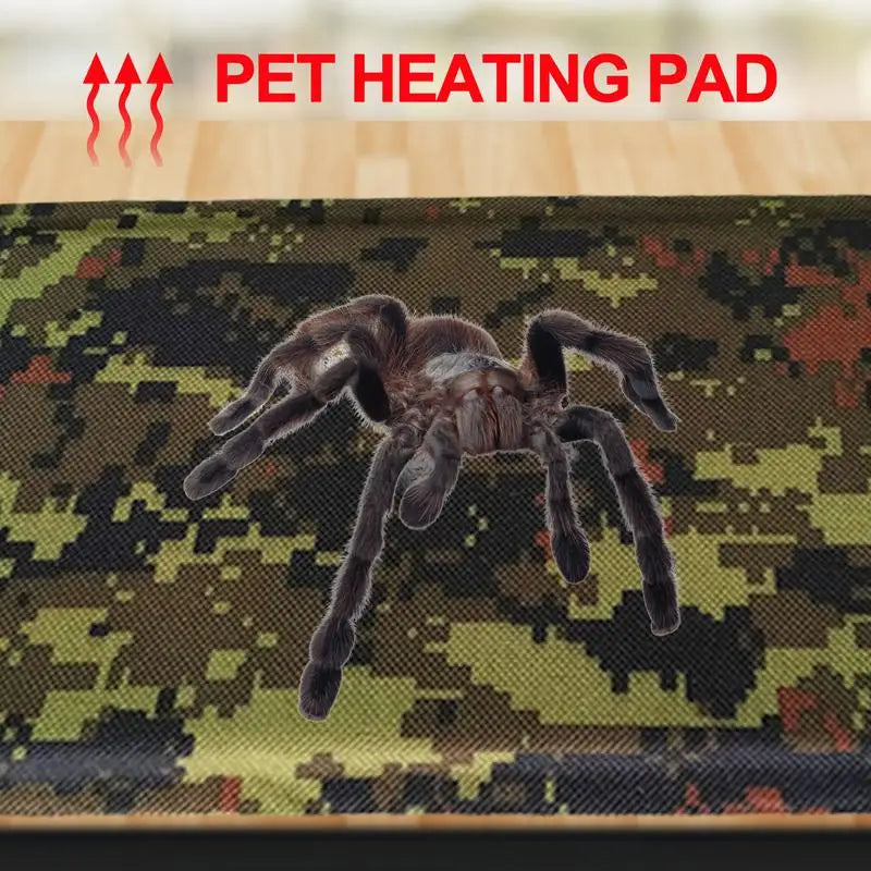 USB Reptile Heating Pad Terrarium Heating Mat Electric Thermal Blanket Warm Heated Mat Pad Reptiles Heat Mat Reptile Accessories