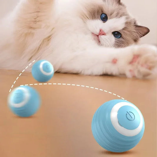 Cat Interactive Ball Training Self-moving Automatic Rolling Ball Toy for Cat