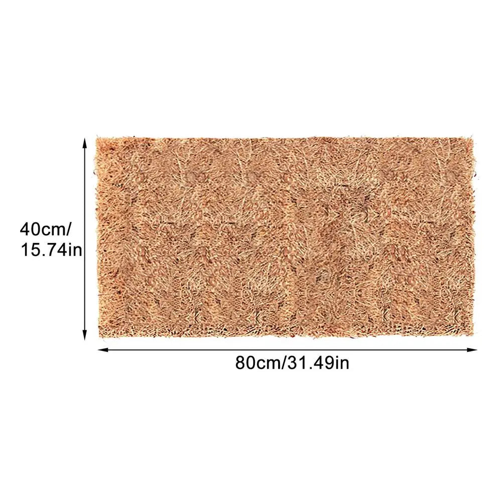 Reptile Carpet Natural Coconut Fiber Coir Tortoise Mat For Pet Terrarium Liner Reptile Supplie Lizard Snake Gardening Pot Carpet