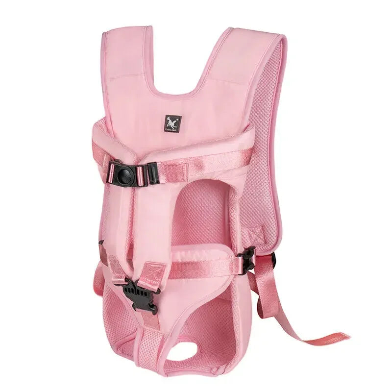 Pet Carrier Backpack for Dogs Cats Thickened Sponge Pet Front Dog Carrier Backpacks Portable Puppy Transportation Dog Bags