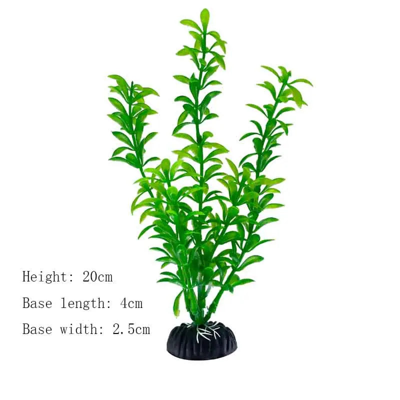 Underwater Plant Aquarium Fish Tank Aquatic artificial Shrub Decoration