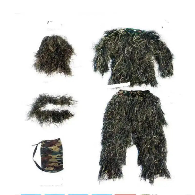 Bird Watching Adult Ghillie Suit Camouflage Clothing