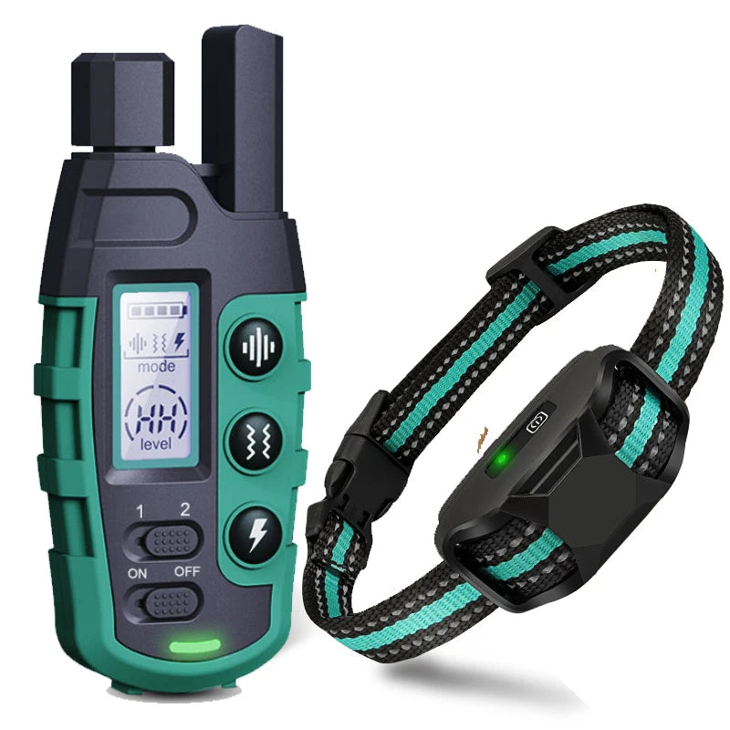 3300Ft Electric Dog Training Collar Remote Control Waterproof Pet Behaviour For 5-120lbs Puppy With Shock Vibration Beep