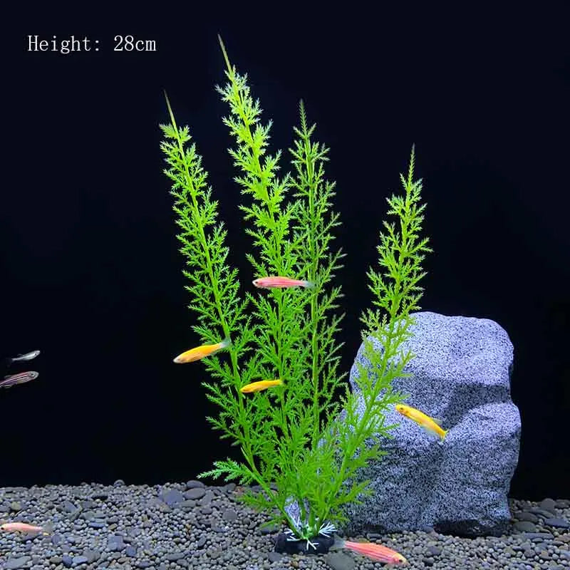 Underwater Plant Aquarium Fish Tank Aquatic artificial Shrub Decoration