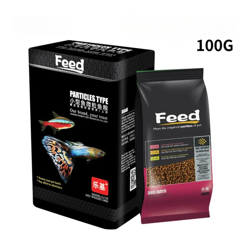 Tetra fish food Guppy Betta Tetra Catfish Pleco Bottom Fish Small Tropical Fish Food Sinking Type