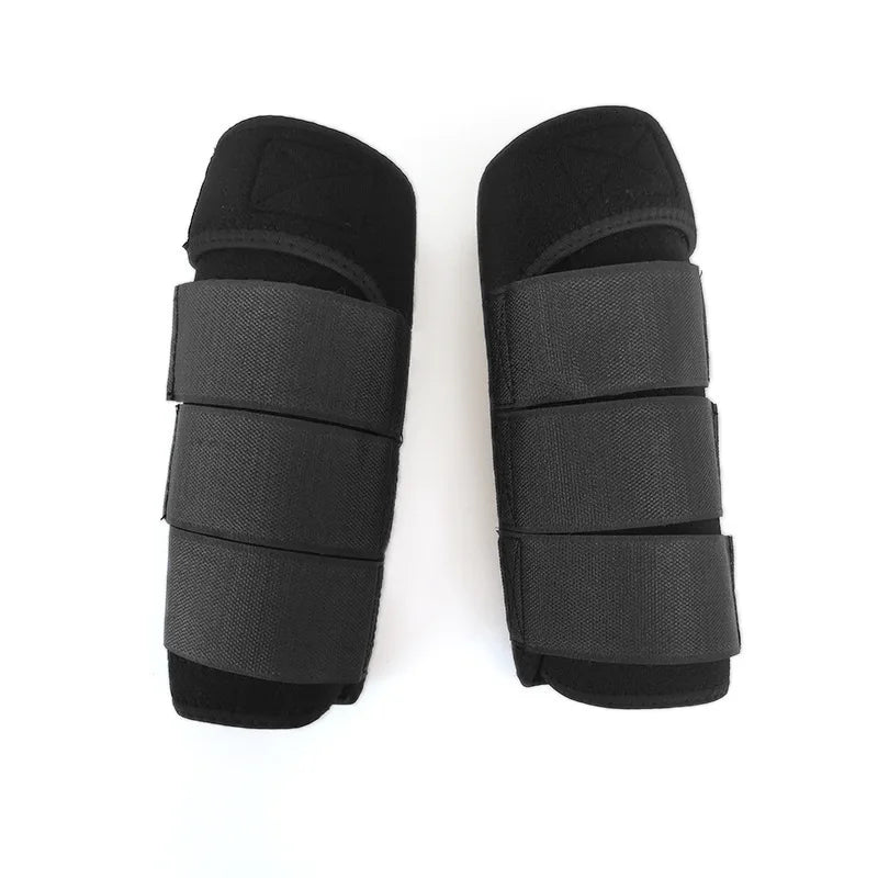 2PCS Horse legging boots anti-collision equestrian horse racing equipment diving material soft and shock absorption