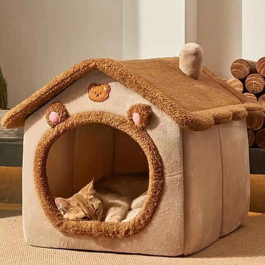 Cat House Sofa Bed House for Small and Medium Cats Washable