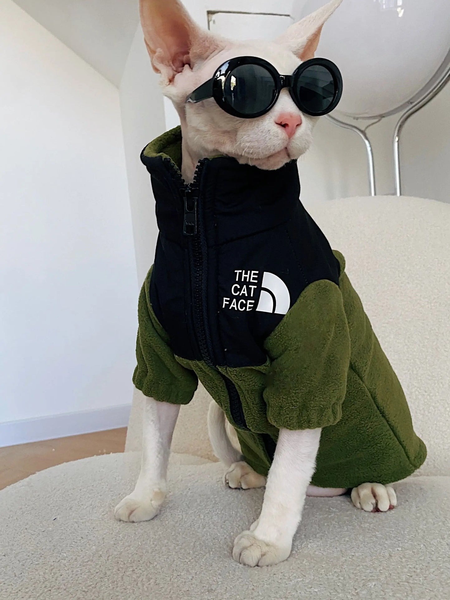 The Catface Winter Clothes for Pet Cat