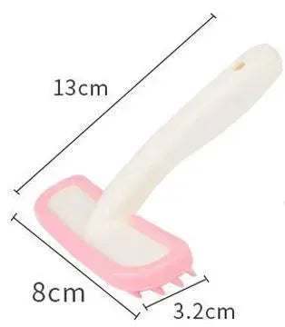 Silicone Small Pet Rabbit Comb Grooming Trimmer Fur Brush For Guinea Pig Chinchilla Cleaning Grooming Tool Accessoires Lapin