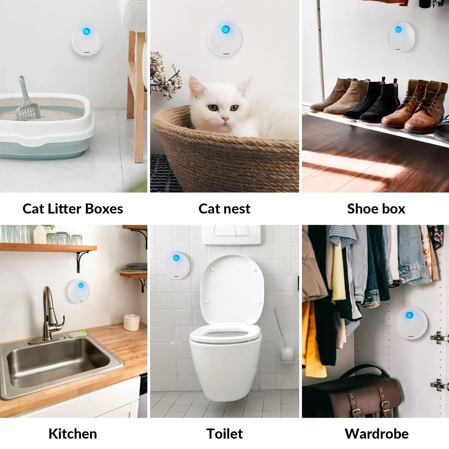 Cat Litter Deodorizer, Smart Litter Box Eliminator