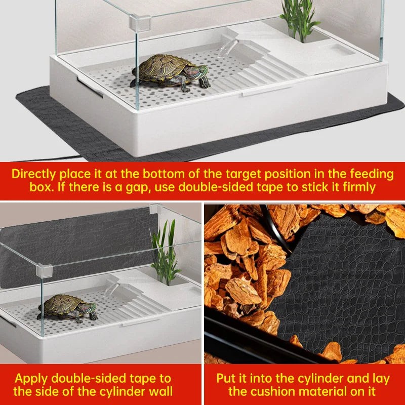 Reptiles Heat Mat USB Electric Blanket Heater Warm Pad Adjustable Temperature Controller Incubator Mat