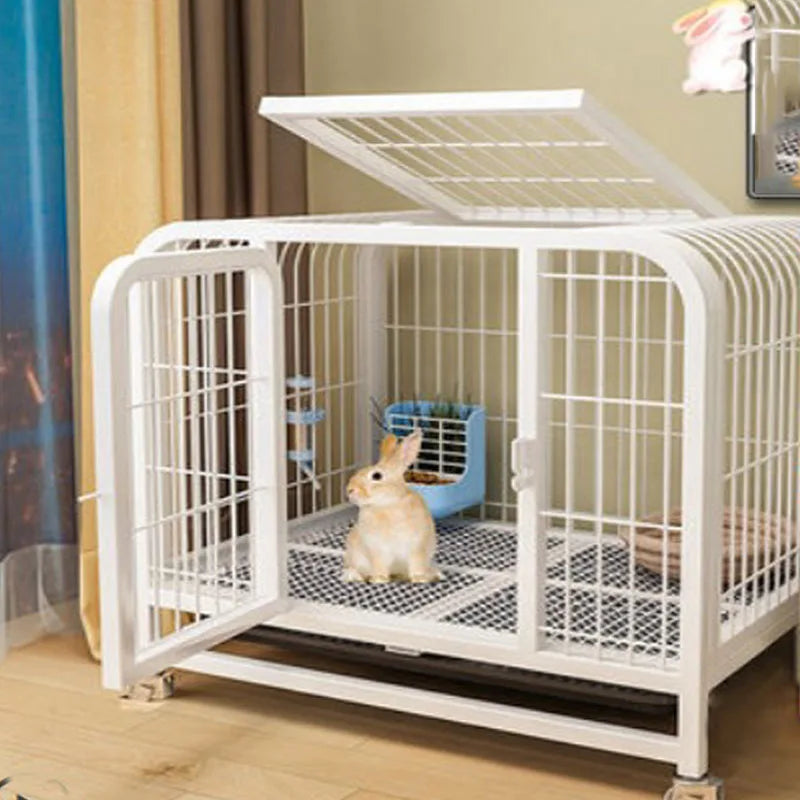 Rabbit Cage Pets indoor Bunny Anti Chew Mat House Bed Nests for Small Animal home Rabbit Accessories