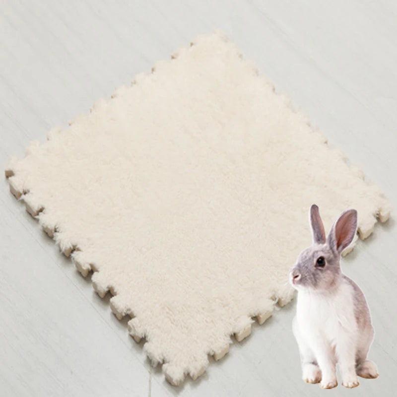 30*30cm 10Pcs Pet Warming Pad EVA Foam Rabbit Guinea Pig Hamster Soft Sleeping Mat Rabbit Sleeping Mat Blanket Bed