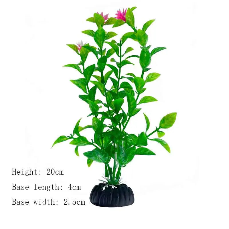 Underwater Plant Aquarium Fish Tank Aquatic artificial Shrub Decoration