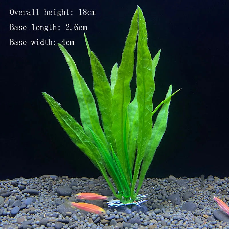 Underwater Plant Aquarium Fish Tank Aquatic artificial Shrub Decoration