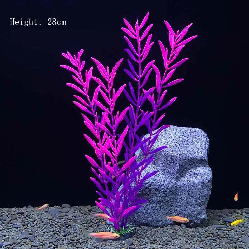 Underwater Plant Aquarium Fish Tank Aquatic artificial Shrub Decoration