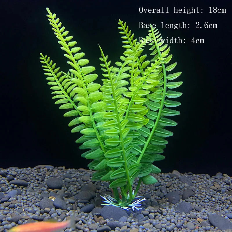 Underwater Plant Aquarium Fish Tank Aquatic artificial Shrub Decoration