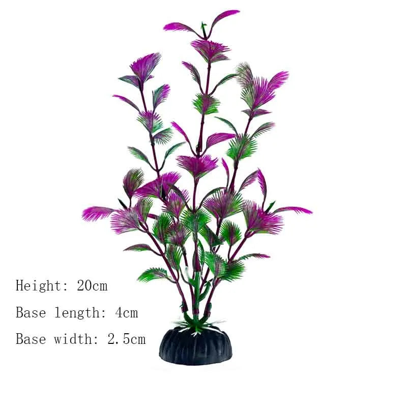 Underwater Plant Aquarium Fish Tank Aquatic artificial Shrub Decoration