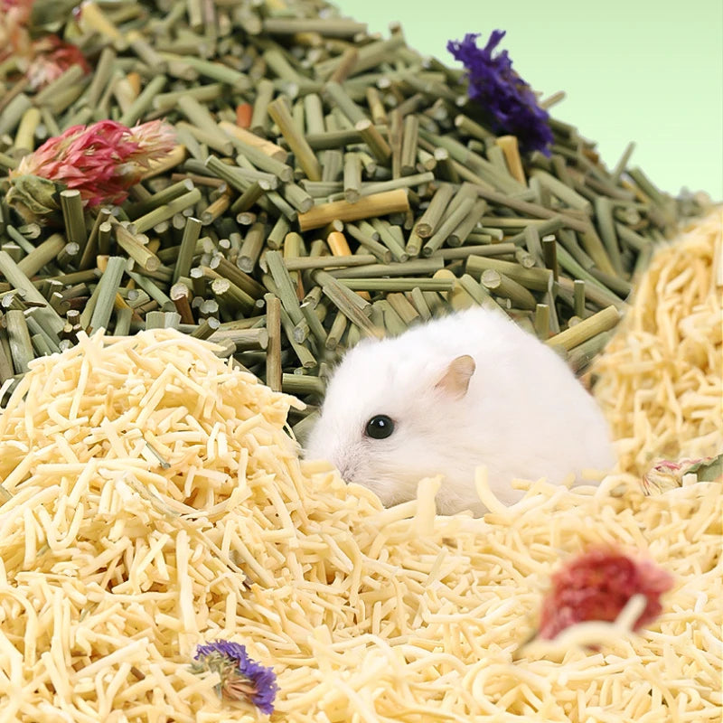 Hamster Landscaping Supplies Grass Bedding Harvesting Teeth Grinding Natural Grass Hamster Guinea Pig Rabbit Mat Deodorizing