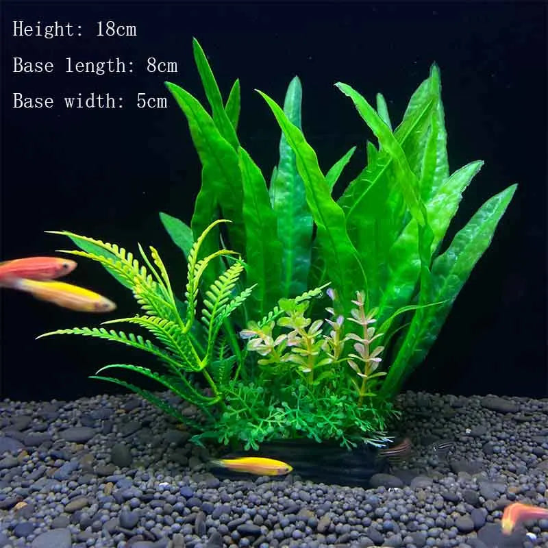 Underwater Plant Aquarium Fish Tank Aquatic artificial Shrub Decoration