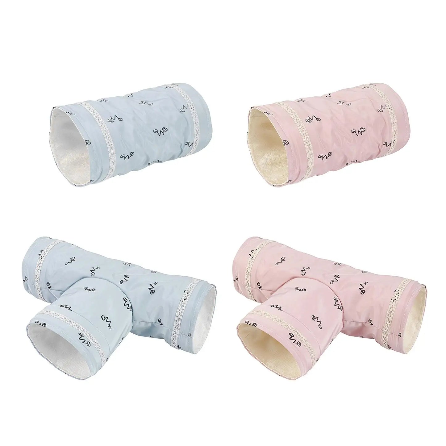 Hamster, Guinea Pig Tunnel Tube Chinchilla Hedgehogs Dutch Rats Hamsters Cage Accessories Supplie Bearded Dragon Small Animal Pet Bed Toy