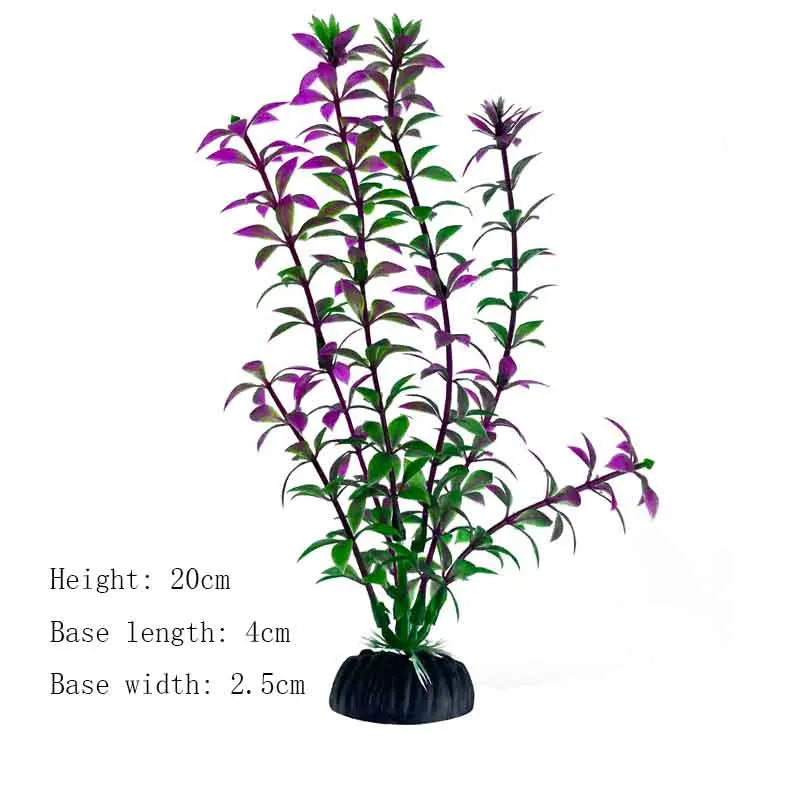 Underwater Plant Aquarium Fish Tank Aquatic artificial Shrub Decoration