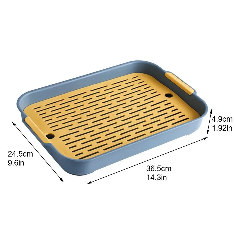 Rabbit Litter Box Small Pet Toilet Tray Rabbit Guinea Pig Litter Tray Toilet Box Detachable Mesh For Small Animal Supplies