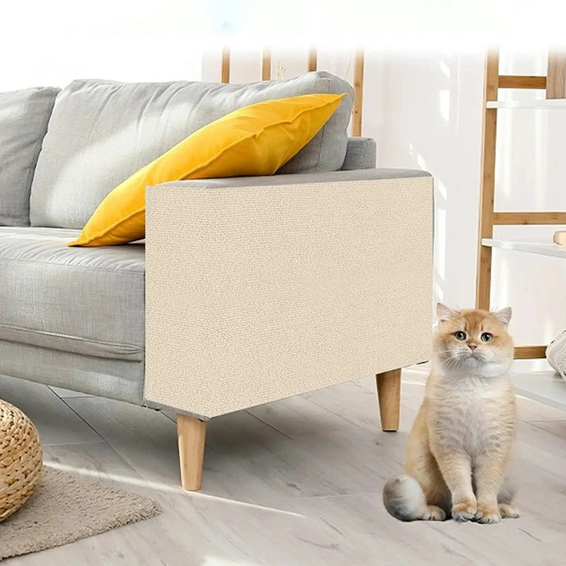 Cat Scratching Mat Cat Scratcher Sofa Tape Scratching Post Self-adhesive Carpet Cats Scratch Board Cat Accessories