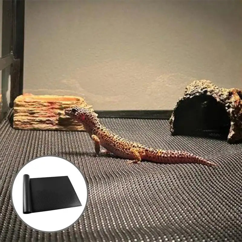 Reptile Carpet Terrarium Liner Bedding Reptile Substrate Mat Safe And Comfortable Reptile Cage Mat For Snake Gecko Lizard