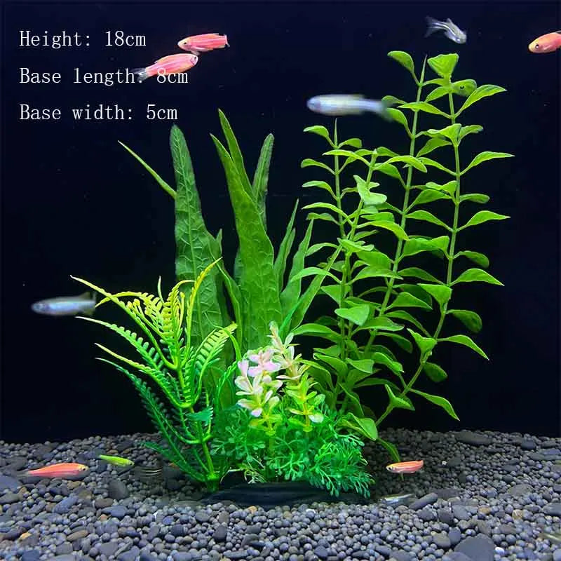 Underwater Plant Aquarium Fish Tank Aquatic artificial Shrub Decoration