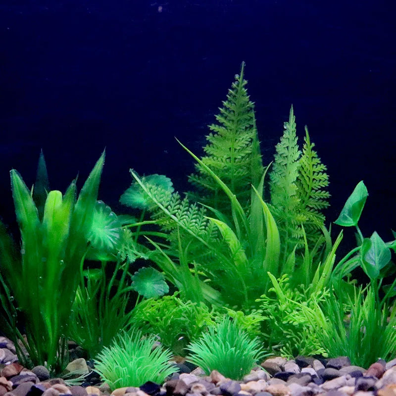 Underwater Plant Aquarium Fish Tank Aquatic artificial Shrub Decoration