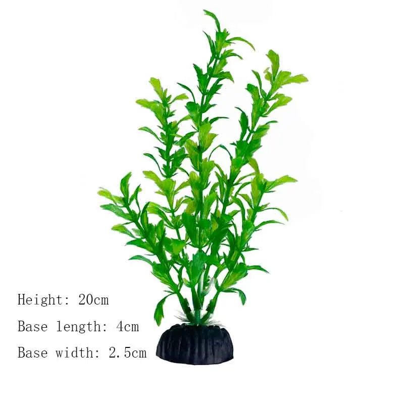 Underwater Plant Aquarium Fish Tank Aquatic artificial Shrub Decoration