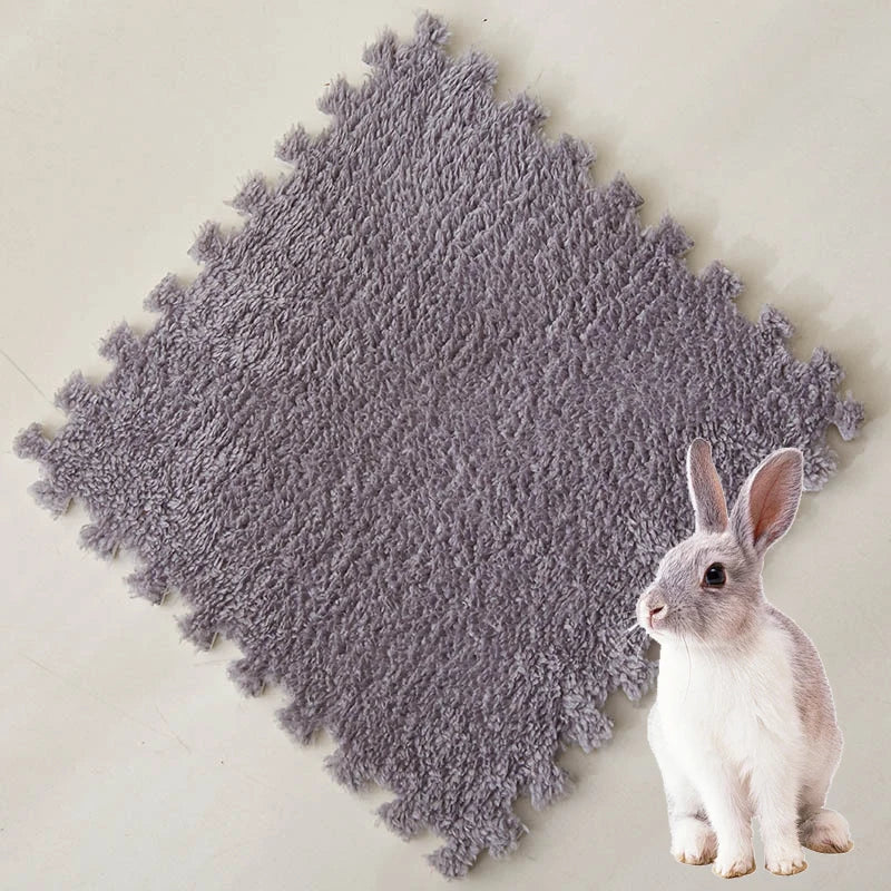 30*30cm 10Pcs Pet Warming Pad EVA Foam Rabbit Guinea Pig Hamster Soft Sleeping Mat Rabbit Sleeping Mat Blanket Bed