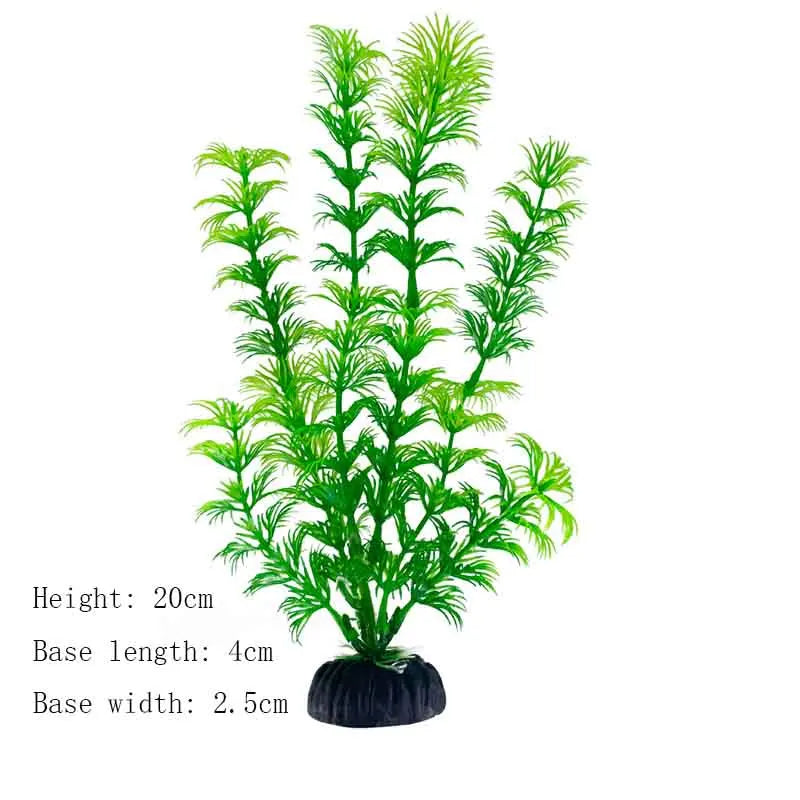 Underwater Plant Aquarium Fish Tank Aquatic artificial Shrub Decoration