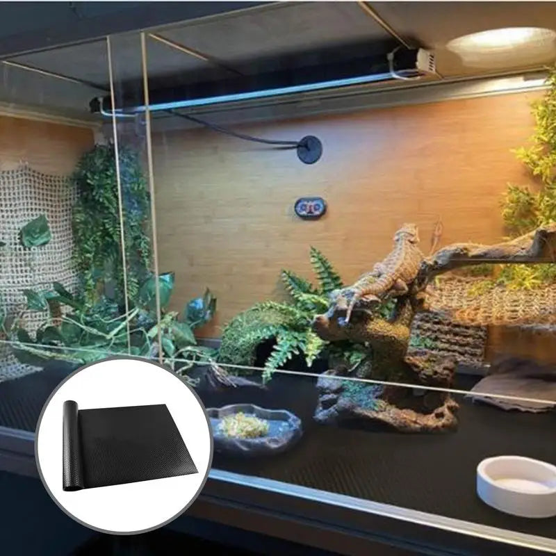 Reptile Carpet Terrarium Liner Bedding Reptile Substrate Mat Safe And Comfortable Reptile Cage Mat For Snake Gecko Lizard