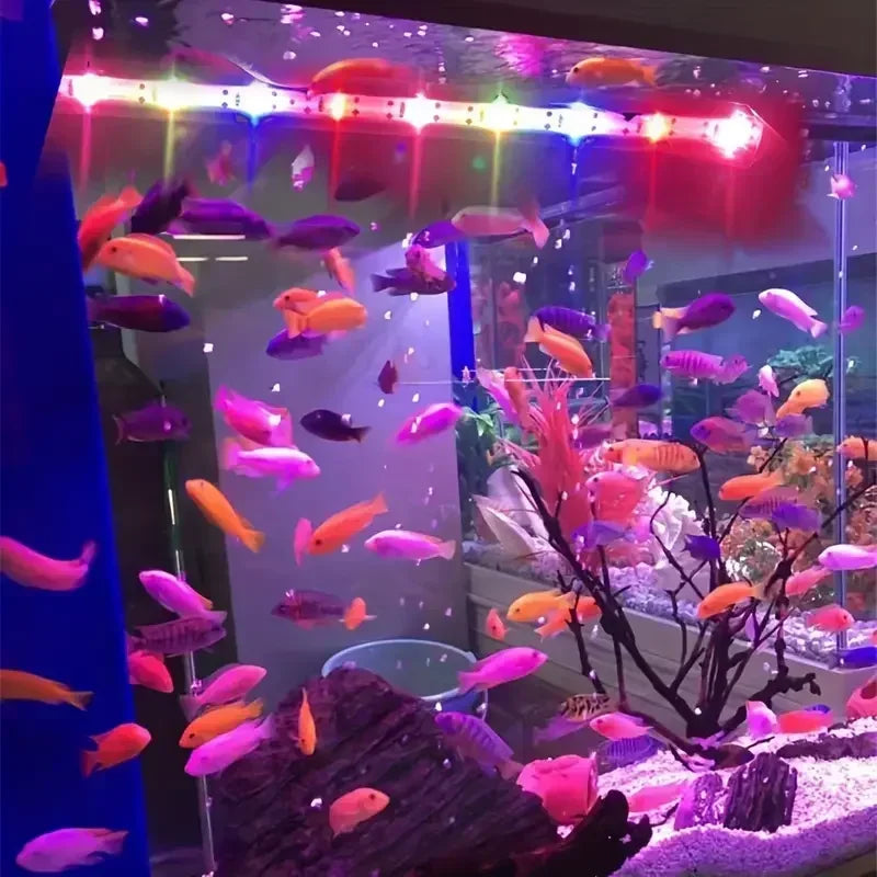 Multi-color 17-47cm Aquarium LED Lighting Submersible Mood Lamp USB Waterproof Fish Tank Decorative Plant Grow Light