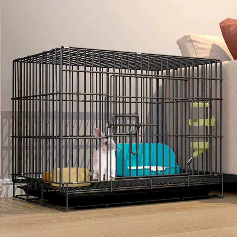 Rabbit Cage Pets indoor Bunny Anti Chew Mat House Bed Nests for Small Animal home Rabbit Accessories