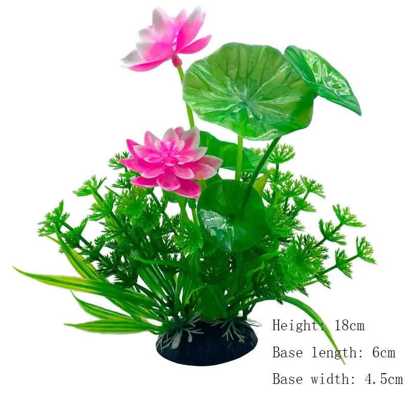 Underwater Plant Aquarium Fish Tank Aquatic artificial Shrub Decoration