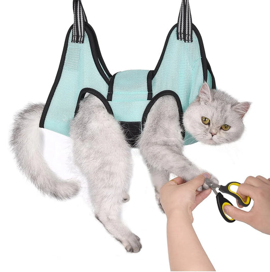 Pet Cat Grooming Hammock Helper Cat  Hammock trimming Nails In Beauty Hammock Restraint