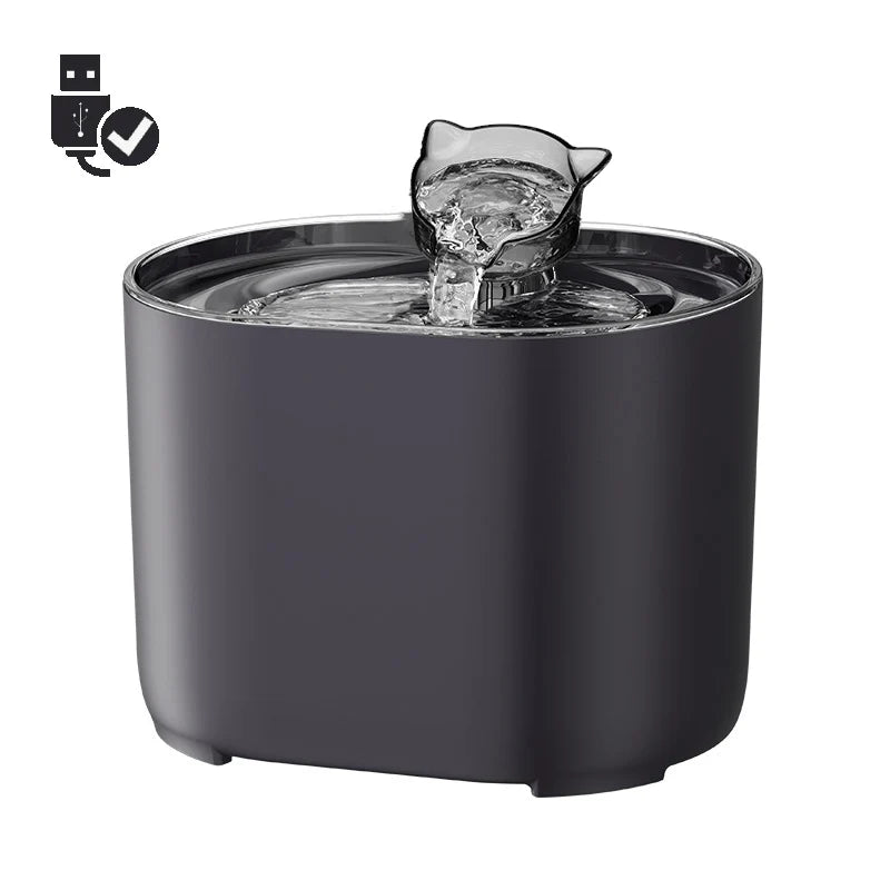 Cat Water Fountain Auto Filter USB Electric  Water Dispenser