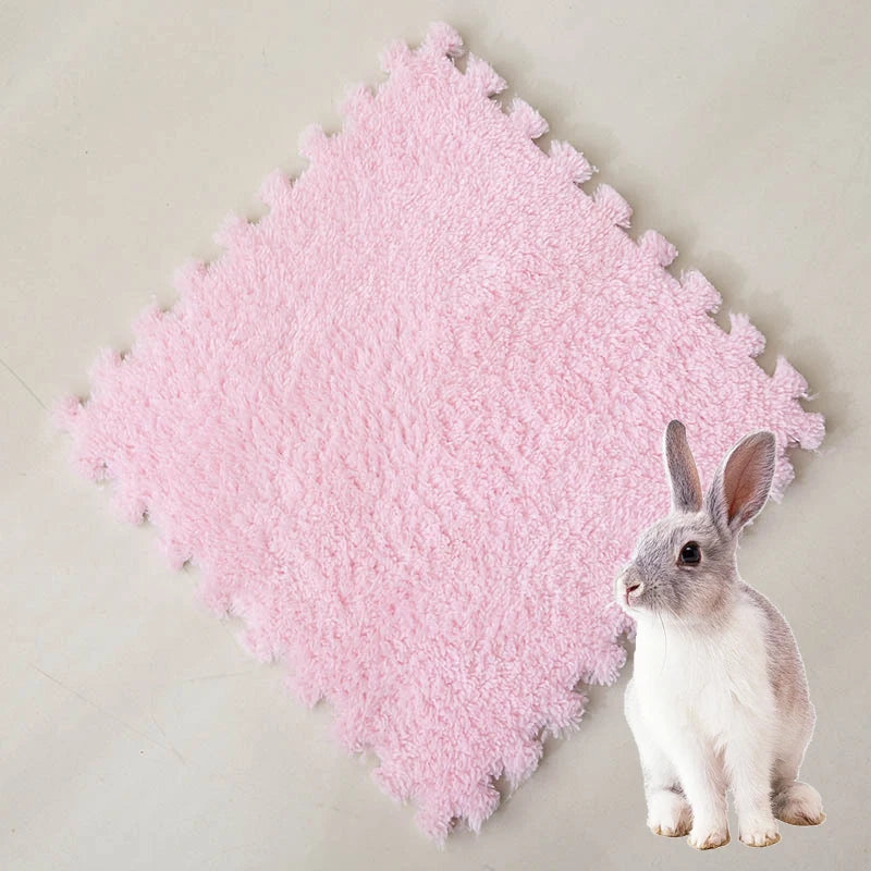 30*30cm 10Pcs Pet Warming Pad EVA Foam Rabbit Guinea Pig Hamster Soft Sleeping Mat Rabbit Sleeping Mat Blanket Bed